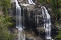 Whitewater Falls , the Lower Falls Royalty Free Stock Photo