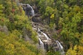 Whitewater Falls in North Carolina Royalty Free Stock Photo