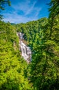 Whitewater Falls in North Carolina Royalty Free Stock Photo