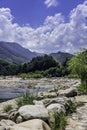 Whitewater kayaking