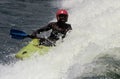 Whitewater kayaking, South Africa Royalty Free Stock Photo