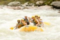 Whitewater Rafting Adventure Royalty Free Stock Photo