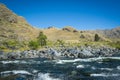 Whitewater rapids in Hells Canyon, Idaho Royalty Free Stock Photo