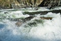 Whitewater rapids in Hells Canyon, Idaho Royalty Free Stock Photo