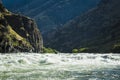 Whitewater rapids in Hells Canyon, Idaho Royalty Free Stock Photo