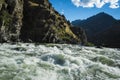 Whitewater rapids in Hells Canyon, Idaho Royalty Free Stock Photo