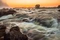 Whitewater rapids at Victoria Falls