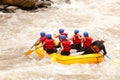 Whitewater River Rafting Adventure Royalty Free Stock Photo