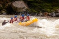 Whitewater River Rafting Adventure Royalty Free Stock Photo