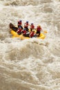 Whitewater River Rafting Adventure Royalty Free Stock Photo