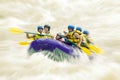 Whitewater River Rafting Royalty Free Stock Photo