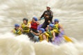 Whitewater River Rafting Royalty Free Stock Photo