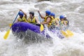 Whitewater River Rafting Royalty Free Stock Photo