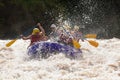 Whitewater River Rafting Royalty Free Stock Photo