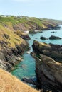 Whitsand Bay coastline Cornwall England UK Royalty Free Stock Photo