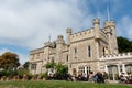 Whitstable castle landmark . Old medieval fort view cafe and public gardens