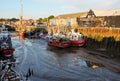 Whitstable Harbour & Fishing Boats, Kent, England Royalty Free Stock Photo