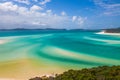 Whitsunday islands coastal waters Royalty Free Stock Photo