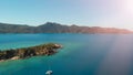 Whitsunday Islands Park, Queensland, Australia. Aerial view of b