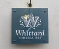 Whittard of Chelsea tea producer brand logo in Chelsea