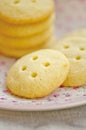 Whittingham buttons cookies Royalty Free Stock Photo
