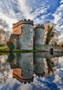 Whittington Castle in Shropshire Royalty Free Stock Photo