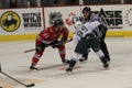 WHL faceoff at Moda center Royalty Free Stock Photo