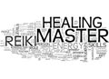 Who Is A Reiki Master Word Cloud