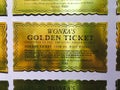 Who Wants a Golden Ticket? Royalty Free Stock Photo
