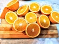 Who would think oranges will designed trends Royalty Free Stock Photo