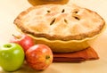 Whole Apple Pie Royalty Free Stock Photo