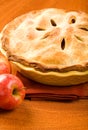 Whole Apple Pie Royalty Free Stock Photo