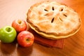 Whole Apple Pie Royalty Free Stock Photo