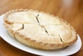 Whole apple pie Royalty Free Stock Photo