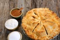 Whole apple pie