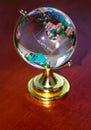 Whole big planet earth small globe Royalty Free Stock Photo