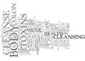 Whole Body Cleanse Word Cloud