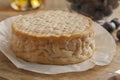 Whole Epoisses cheese close up Royalty Free Stock Photo