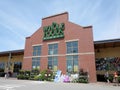 Whole Food Market exterior and sign on a clear day