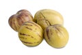 Whole fresh Pepino fruit Royalty Free Stock Photo