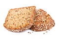 Whole grain bread slices Royalty Free Stock Photo