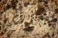 Whole grain bread texture background Royalty Free Stock Photo