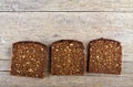 Whole grain brown bread. Royalty Free Stock Photo