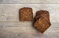 Whole grain brown bread. Royalty Free Stock Photo