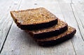 Whole grain brown bread. Royalty Free Stock Photo