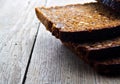 Whole grain brown bread. Royalty Free Stock Photo