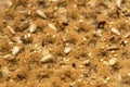 Whole Grain crackers close-up , healthy food diet Royalty Free Stock Photo