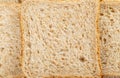 Whole Grain Healthy Sandwich Bread Texture Background Top View, Pattern of Brown Organic Cereal Bread Royalty Free Stock Photo