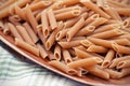 Whole grain pasta Royalty Free Stock Photo