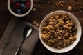 Whole grains for breakfast Royalty Free Stock Photo